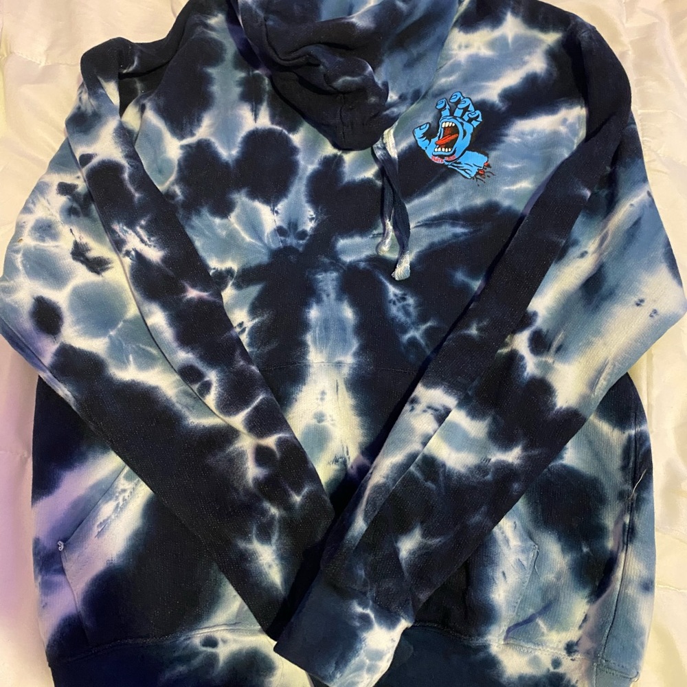 SANTA CRUZ TIE DYE HOODIE